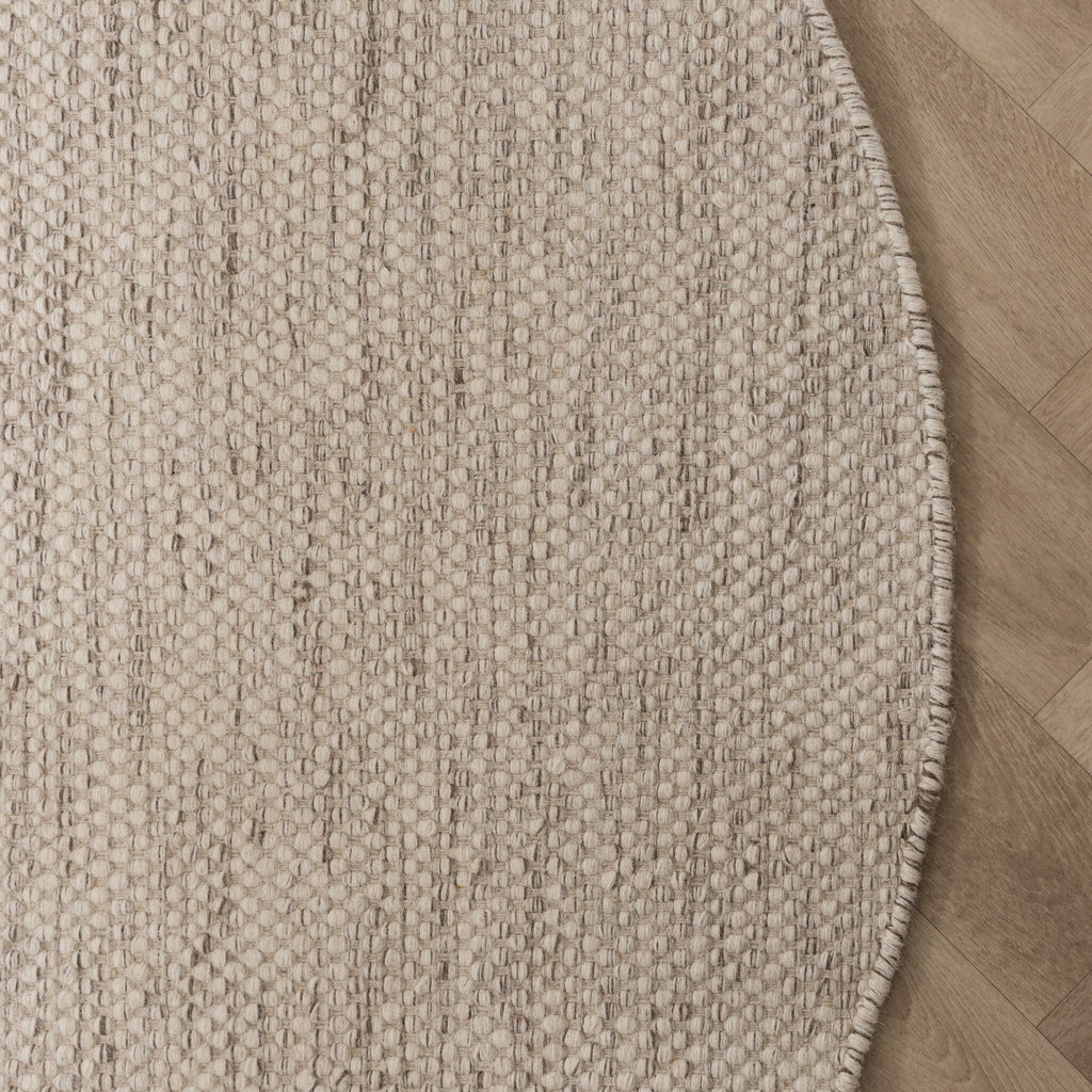Round Wool Rug - Bliss Beige/Blended