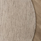Round Wool Rug - Bliss Beige/Blended