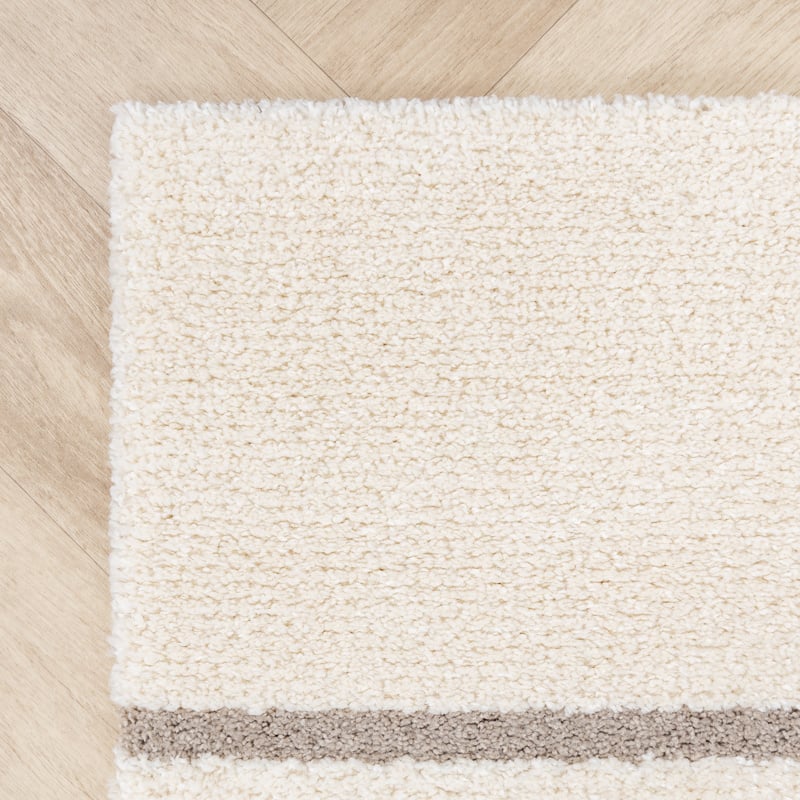 High Pile Rug - Serene Shapes Cream