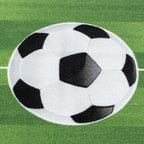 Football Rug - Pleun Football Field Green