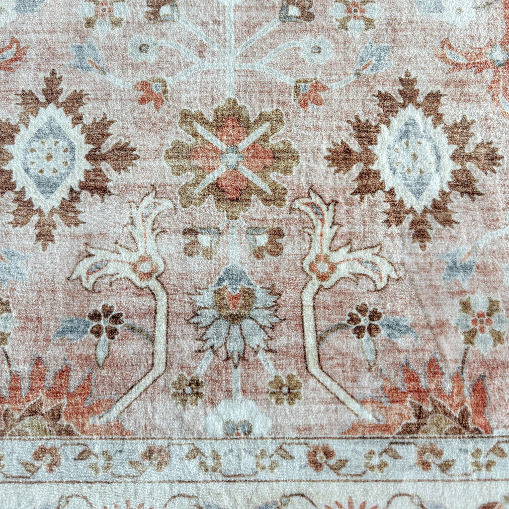 Vintage Rug - Ember Oriental Pink