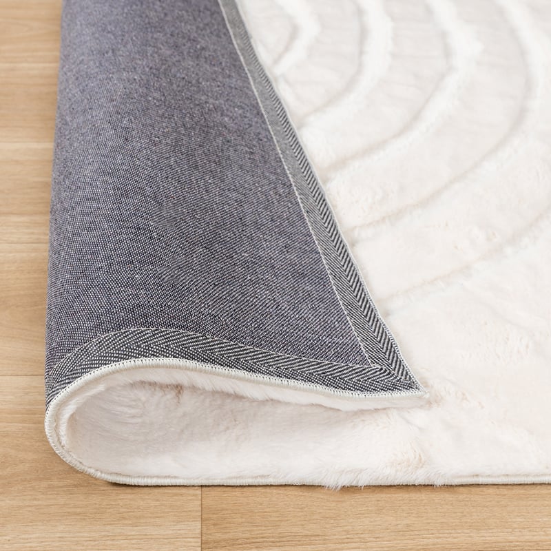 Soft High Pile Rug - Carvy Arches Cream