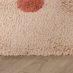 Kids Room Rug – Lou Dots Terracotta