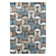 Modern floor rug - Regal Circlebox Brown
