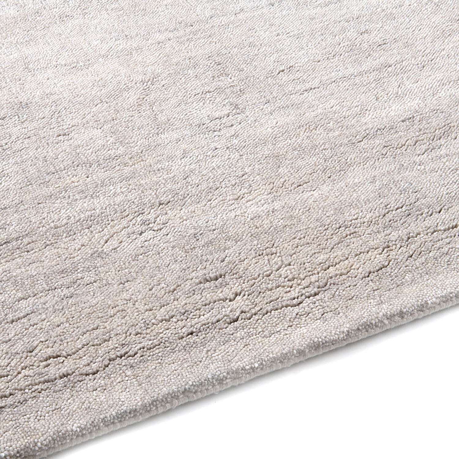 Wool Floor Rug - New Berbero Light Grey 815