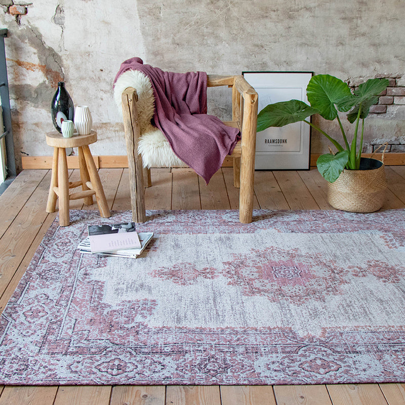Vintage Rug - Dreams Grey/Pink