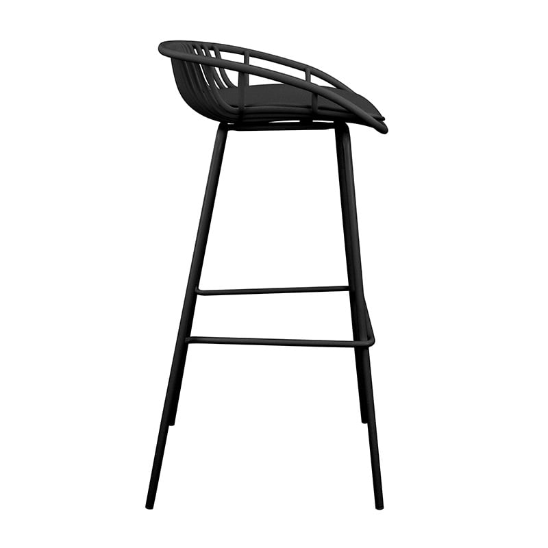 Garden stool - Rio Black
