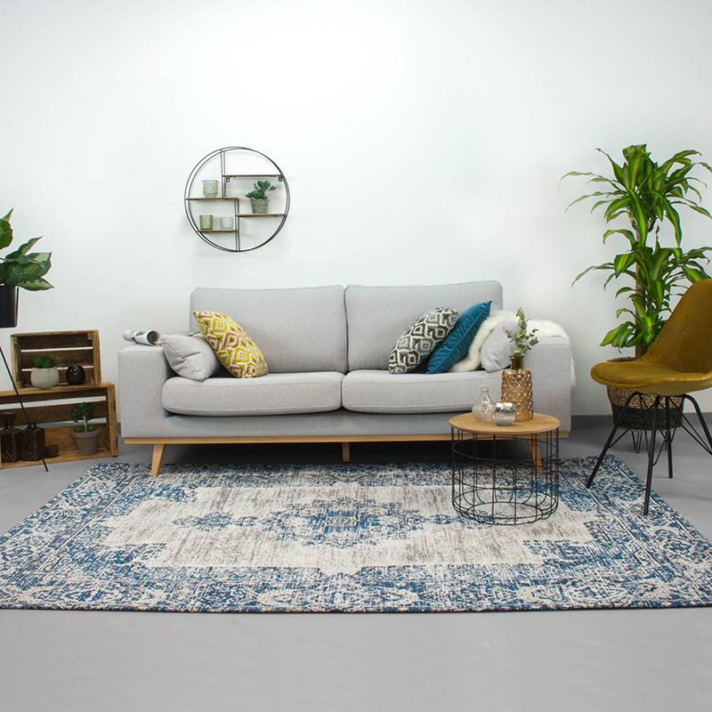 Vintage Rug - Dreams Deep Blue