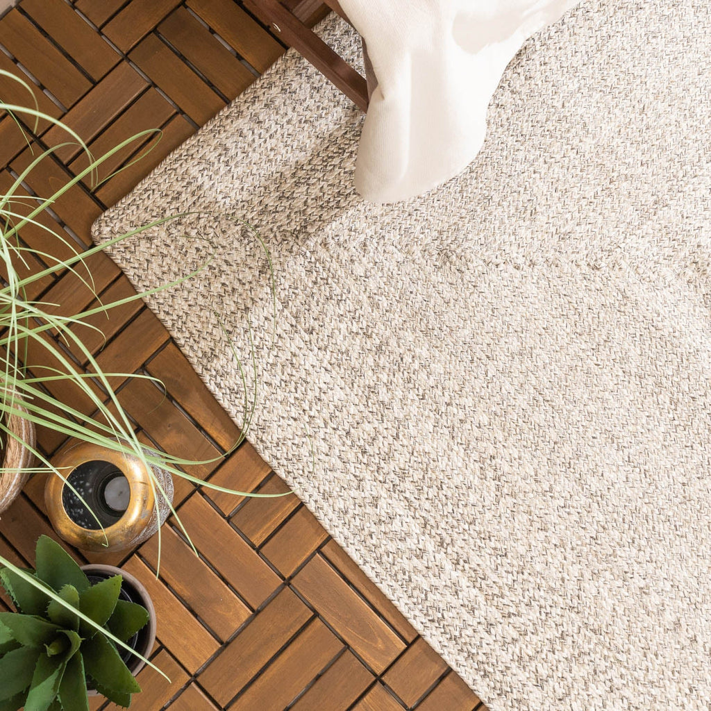 Jute Outdoor Rug - Bali White