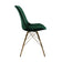 Chair Velvet Dark Green - Gold frame