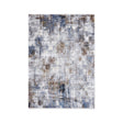 Soft Floor Rug - Olisa Blue/Terra