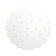Round Kids Room Rug - Cloudy Dots White