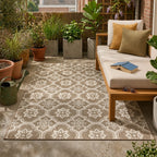 Outdoor Rug – Rio Flower Beige