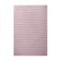Soft high-pile floor rug - Ambrey 3D Pink