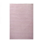 Soft high-pile floor rug - Ambrey 3D Pink