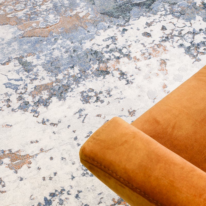 Oval Modern Floor Rug - Anthony 7656