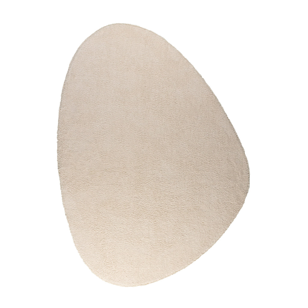 Soft organic rug - Teddy Creme