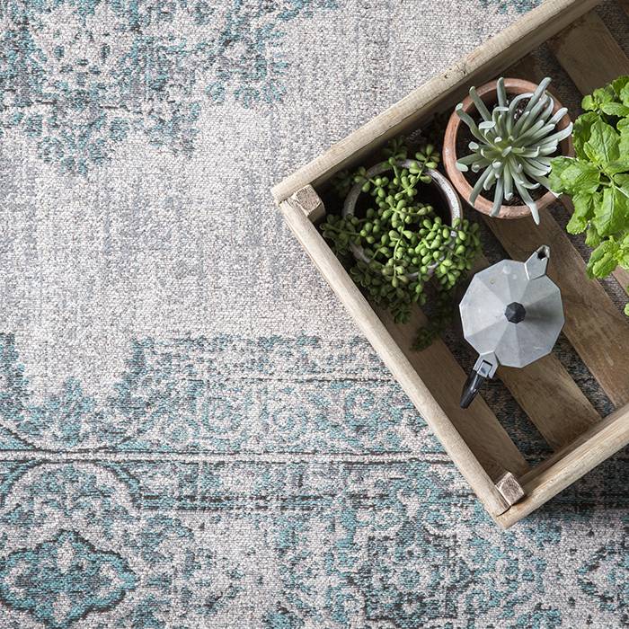Vintage Rug - Dreams Mint/Turquoise