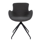 Swivel chair - Novi Dark Grey