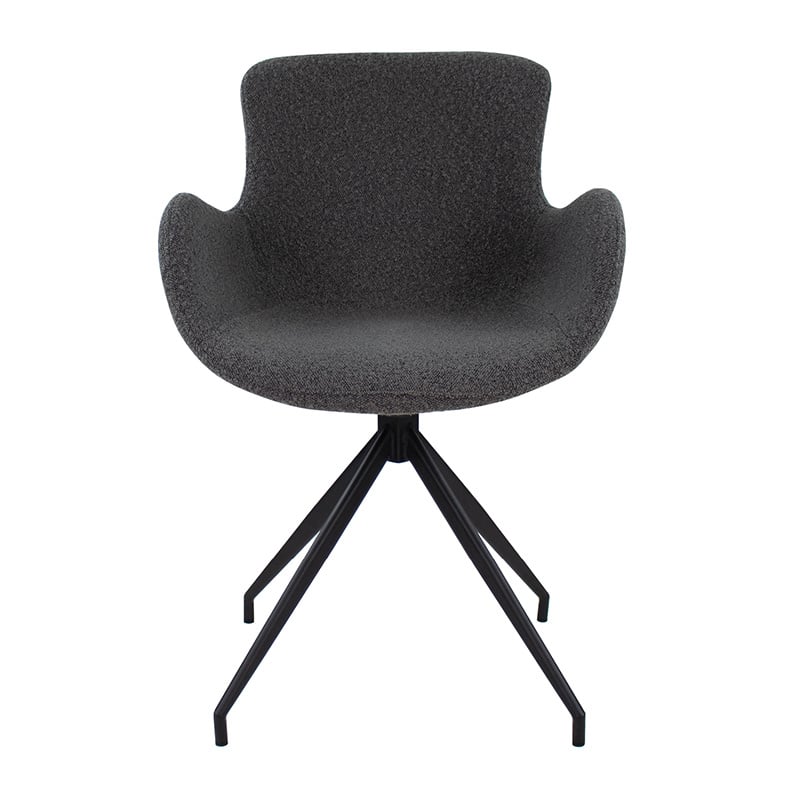 Swivel chair - Novi Dark Grey
