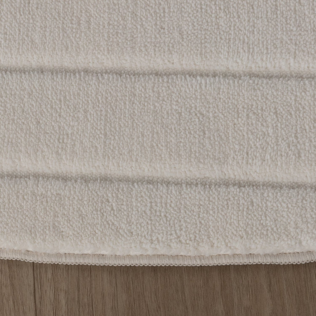 Round Scandinavian Rug - Charm Arches White