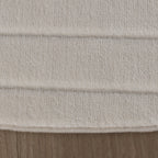 Round Scandinavian Rug - Charm Arches White