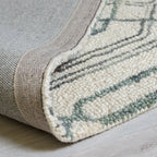 Modern floor rug - Nappo Piedro Cream/Grey