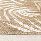 Outdoor Rug - Malta Leaves Natural
