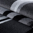 Modern Floor Rug - Jena Black 9210