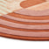 Organic floor rug - Fano Girare Red