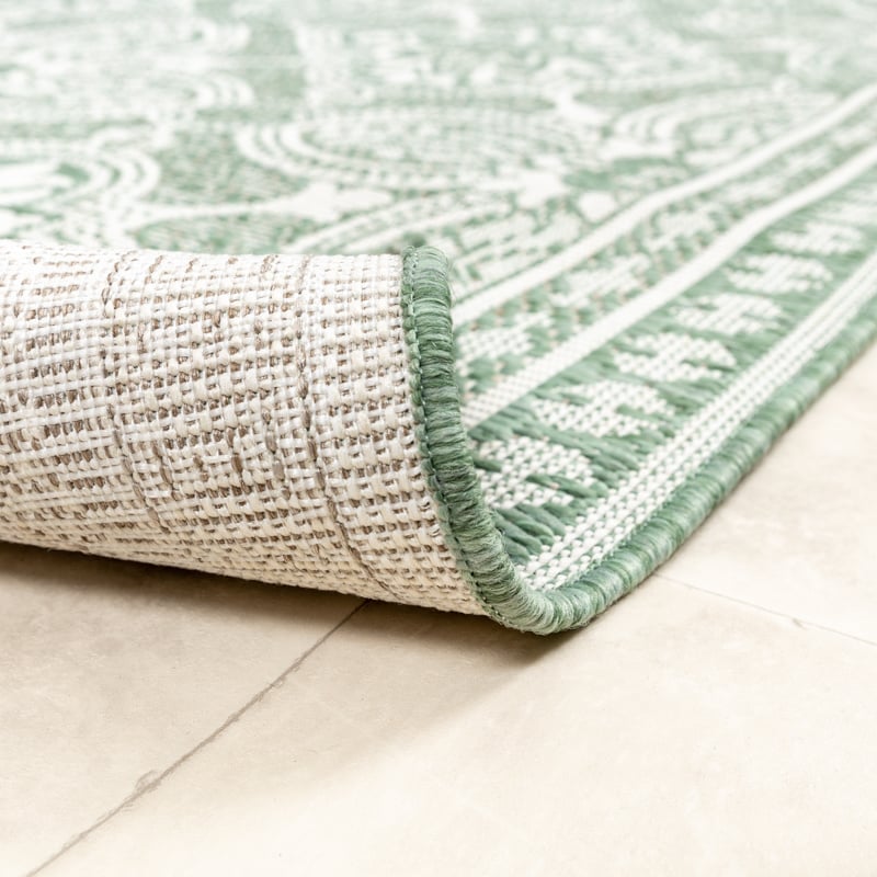 Outdoor Rug - Summer Oriental Green