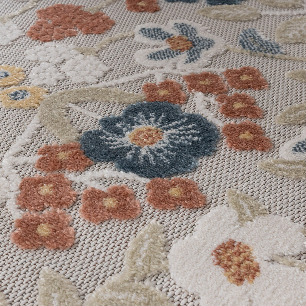 Indoor Outdoor Rug - Bloom Oriental Multicolour