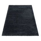 High Pile Floor Rug - Fuzzy Anthracite