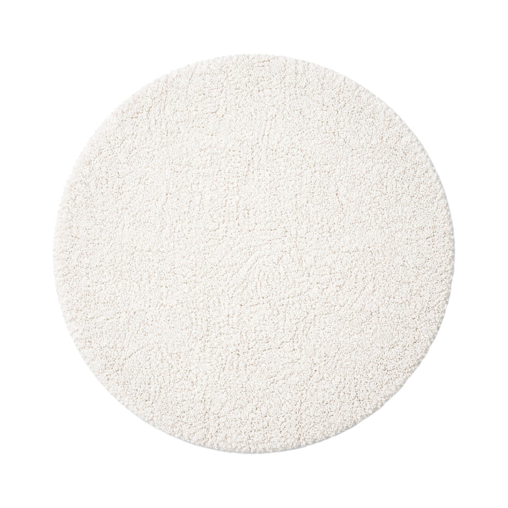 Round Fluffy Rug – Bobby White