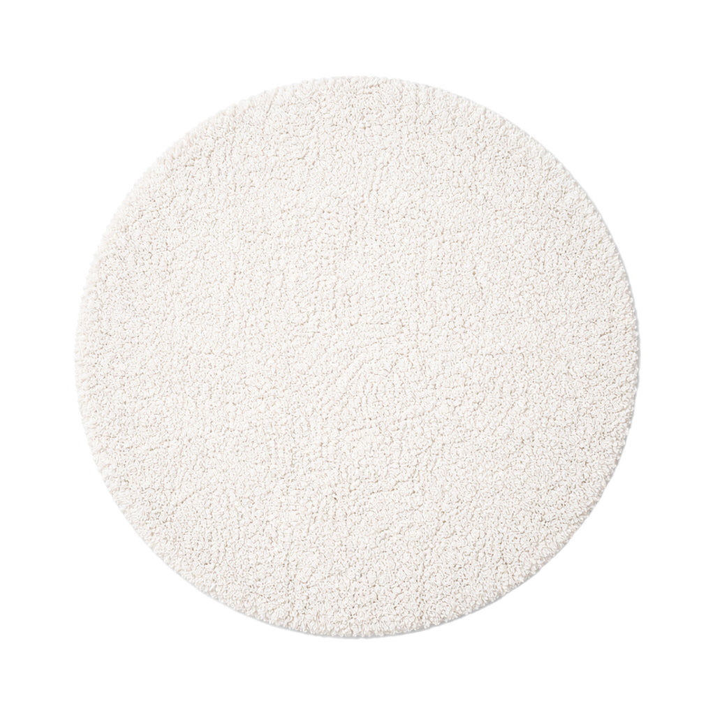 Round Fluffy Rug – Bobby White