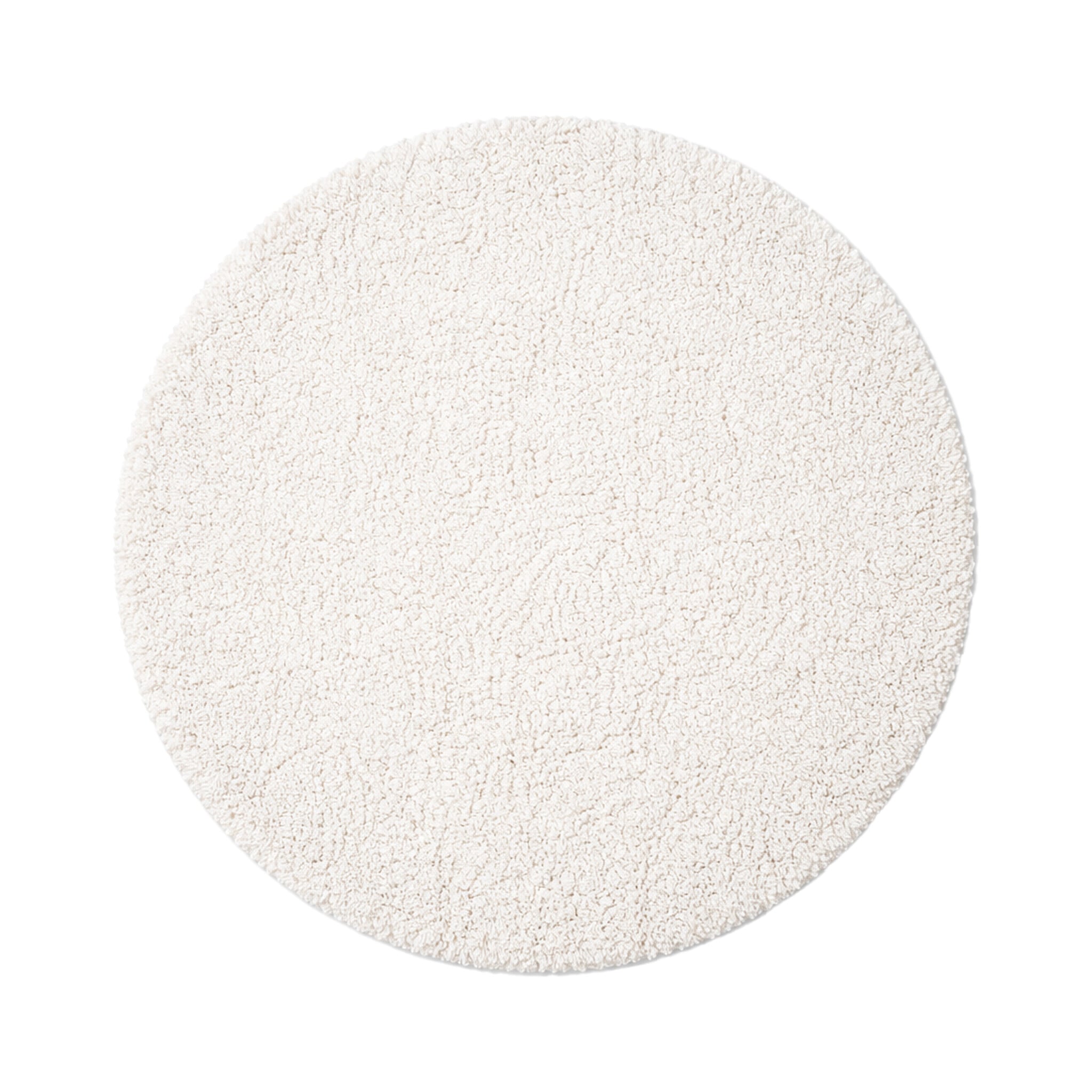 Round Fluffy Rug – Bobby White
