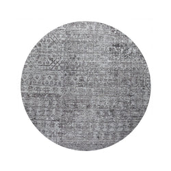 Round Wool Rug - Mathis Grey