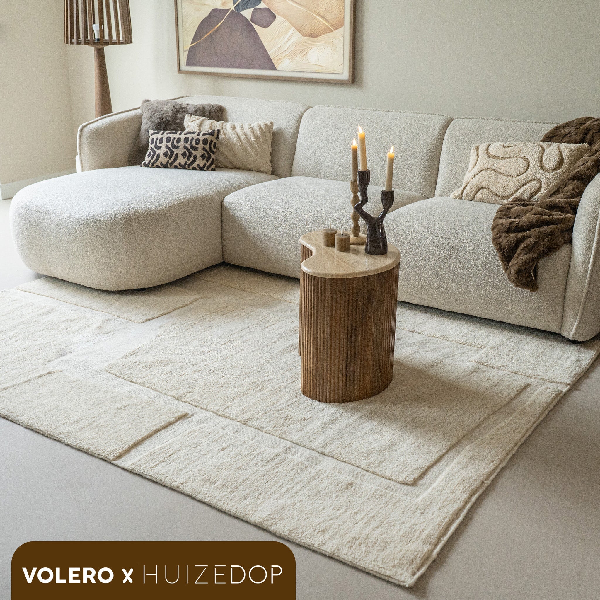 Wool Rug – Judith Pebble Cream