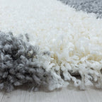 High-pile floor rug - Tuggy Grey