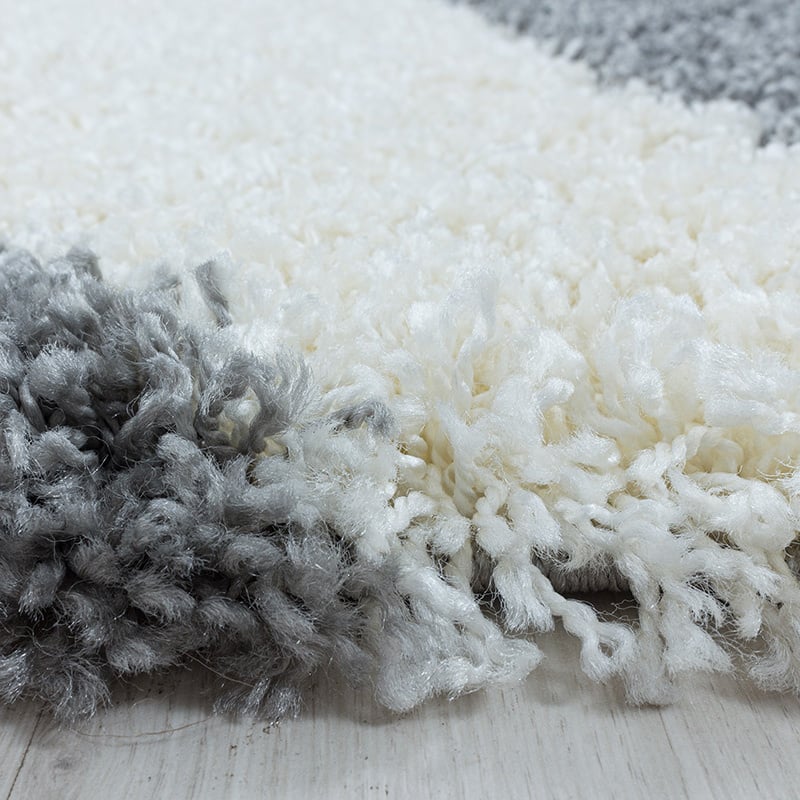 High-pile floor rug - Tuggy Grey