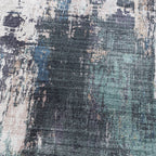 Washable Runner - Domingo Grunge Green/Cream