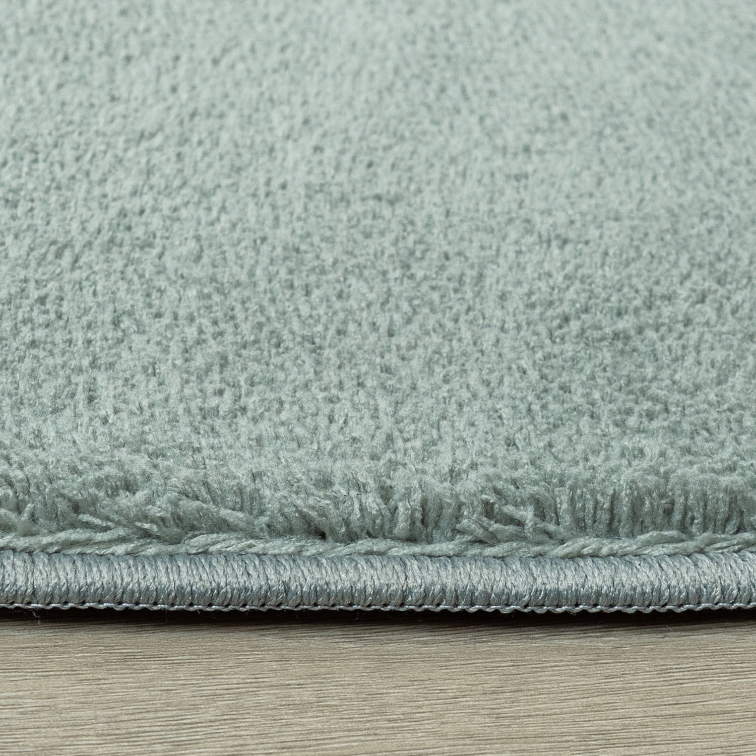 Round Washable Rug - Vivid Green