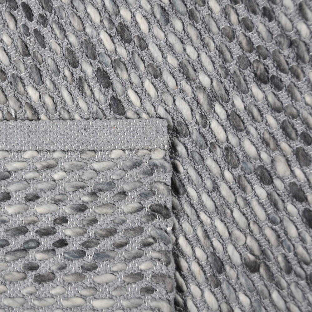 Wool Floor Rug - Zonza Gray/Melange