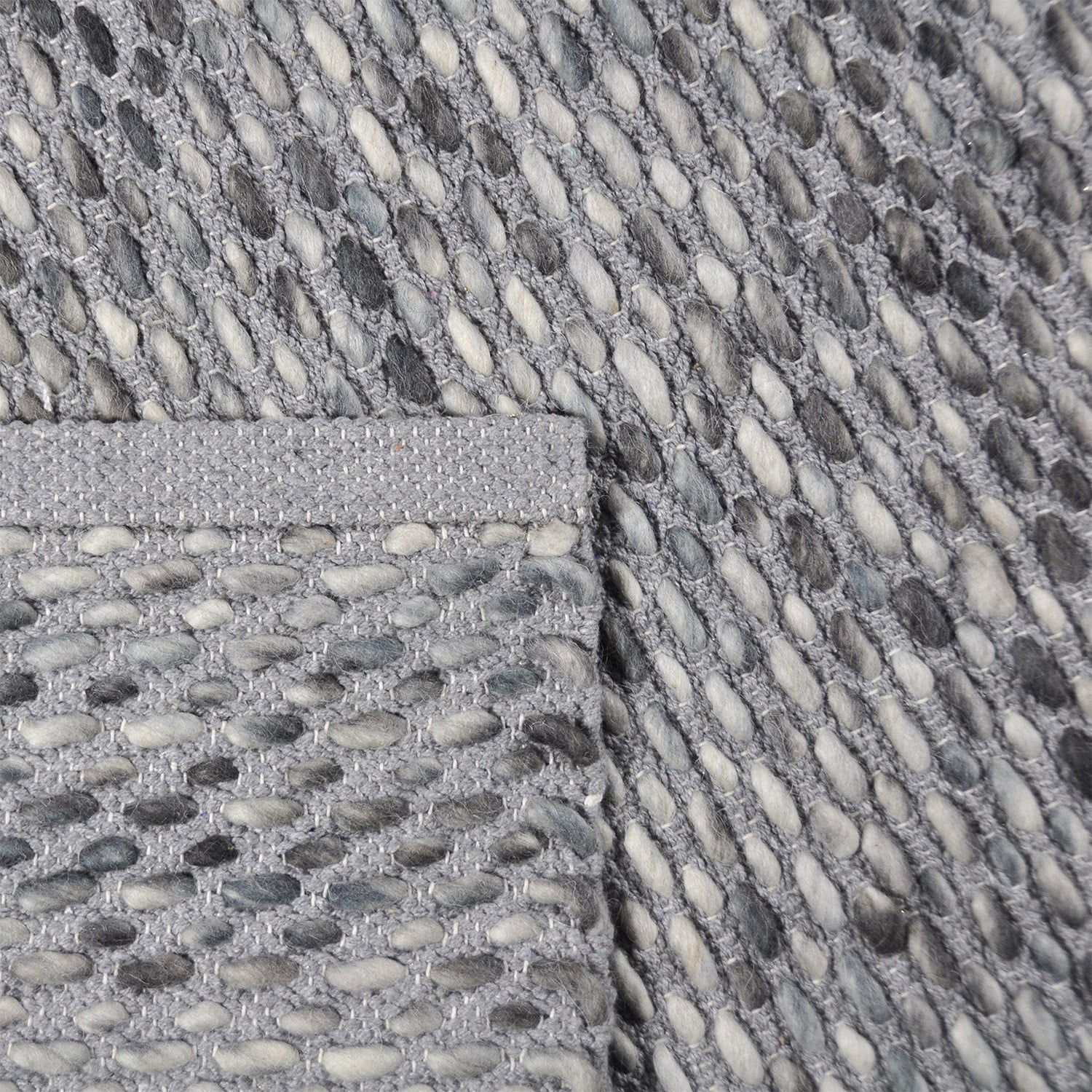 Wool Floor Rug - Zonza Gray/Melange