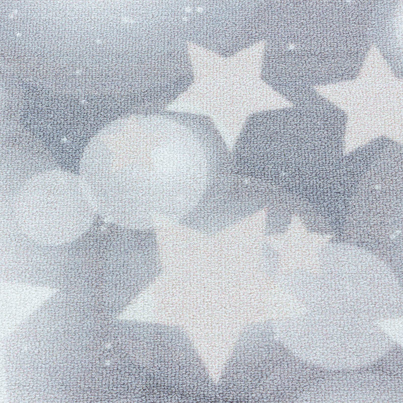 Children's floor rug - Pleun Stars Grey