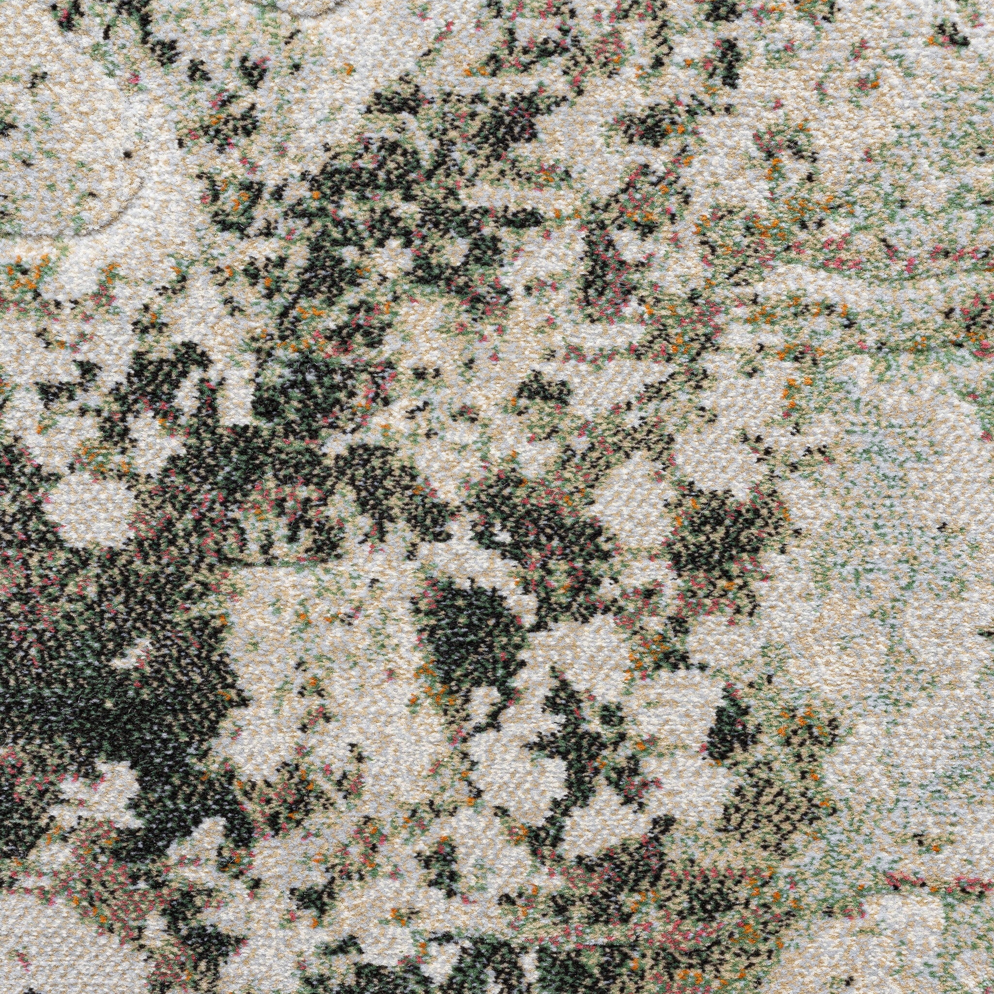 Modern Floor Rug - Ace Olive Green 6444