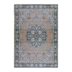 Vintage Floor Rug - Fae Beige/Blue