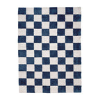 Checkerboard Rug - Blox Blue