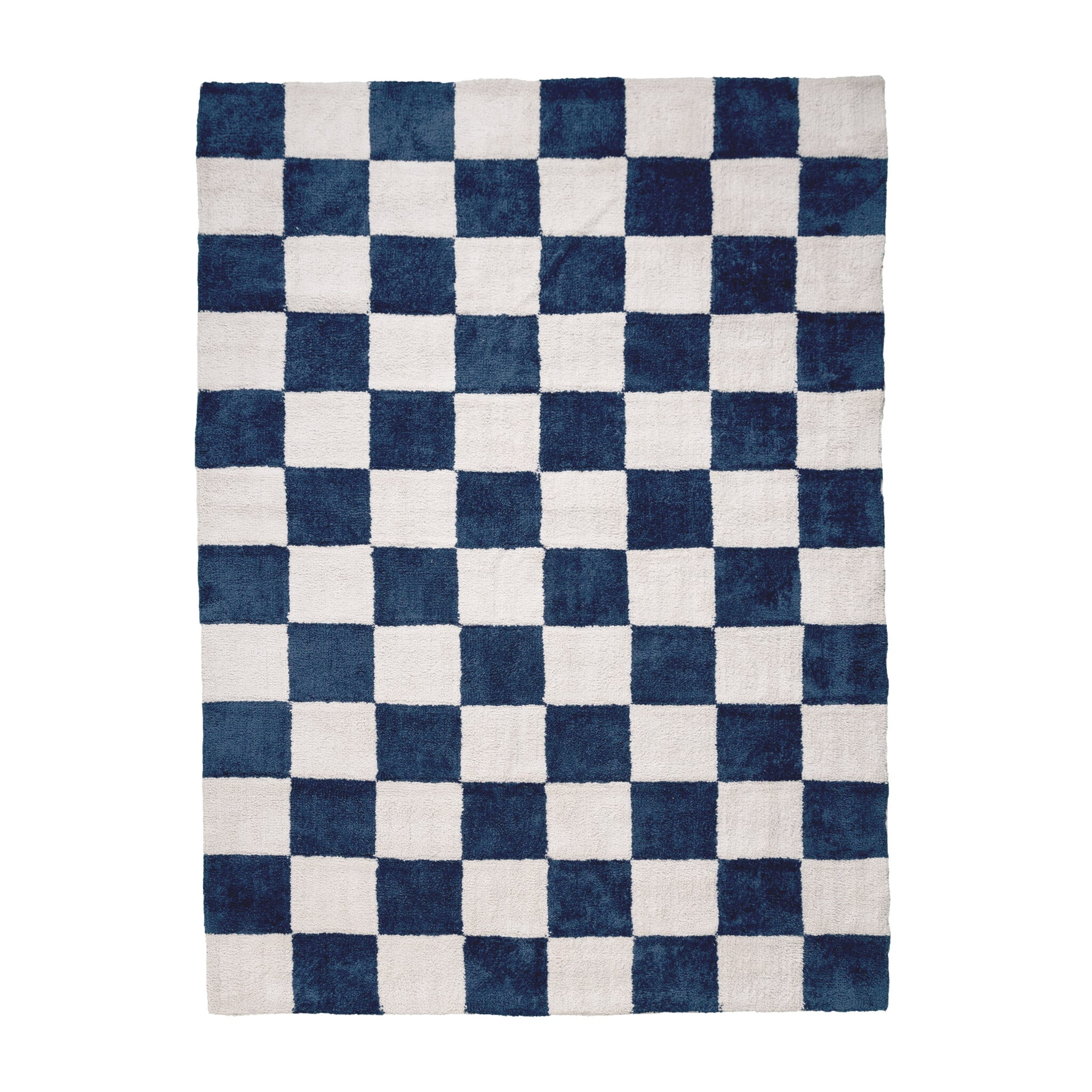 Checkerboard Rug - Blox Blue