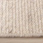 Wool Irregular Rug - Feline White/Blended